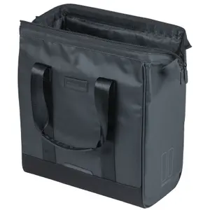 Sacoche de porte-bagages vélo étanche avec réflèchissants Basil Tarpaulin hook-on image-2