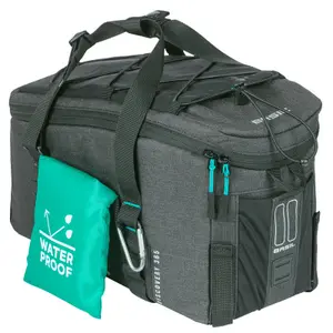 Bolsa abierta de poliéster impermeable para el transporte de bicicletas con material reflectante Basil 365d m image-0