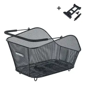 Rear bike basket with plate Basil Icon M Avec Mik 2.0