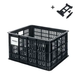 Cestino da bicicletta in plastica Basil Crate M Mik 2.0