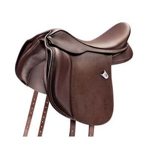 Selle pour cheval en cuir Bates Wide All Purpose