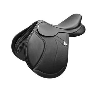 bcccpffrblcbl43-all-purpose-saddle-for-horse-with-front-flap-bates-caprilli-close-contact-classic-black
