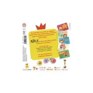 Brætspil Bayard Jeux - Mortelle Adele - Défis mortels image-2