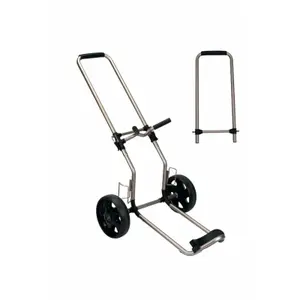 Carro de golf manual de alquiler Bag Boy dual tube image-0