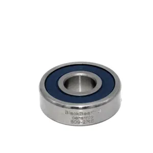 Κεραμικό ρουλεμάν Black Bearing 609-2RS - 9 x 24 x 7 mm image-0
