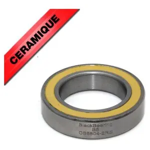 Ceramic bearing Black Bearing 6804-2RS - 20 x 32 x 7 mm image-1