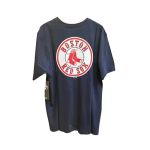 T-shirt 47Brand MLB Boston Red Sox Backer Echo image-1