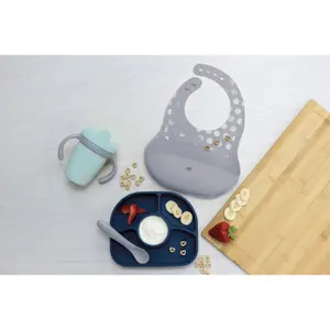 Silicone baby feeding set Bblüv LFGB image-1