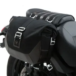 Sidoväska att fästa på vänster sidostöd slc SW-Motech Legend Gear LC2 Black Edition image-1