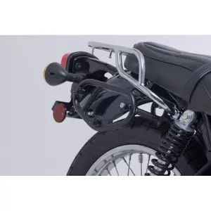 Motorcycle side bag LC SW-Motech Legend Gear Black Edition. Kawasaki W230 image-2