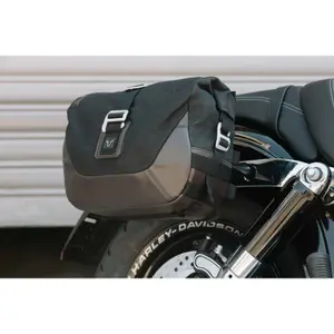 Bolsa lateral para moto leyenda gear SW-Motech Harley-Davidson Dyna Fat Bob (08-). image-4