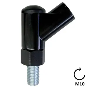 Motorcycle mirror adapter BCR Peugeot 125/500cc image-0