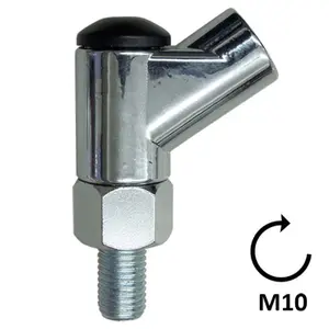 Motorcycle mirror adapter BCR Peugeot 125/500cc image-0