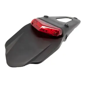 Fanale posteriore per moto e supporto universale per targa moto BCR