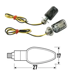 LED φλας μοτοσικλέτας BCR Slimpy (x2) image-0