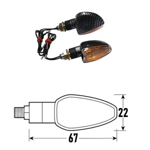 LED motorcycle indicators BCR Arrow image-0