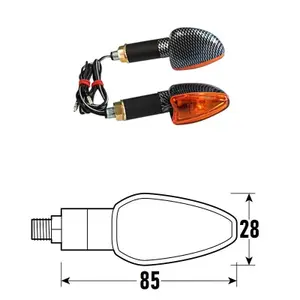 LED blinkers för motorcykel BCR Arrow image-0
