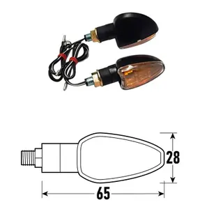 LED φλας μοτοσικλέτας BCR Arrow image-0