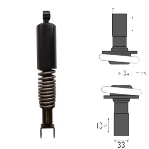 Amortisseur à ressort moto arrière BCR Aprilia Scarabeo 4T 50/100cc image-0