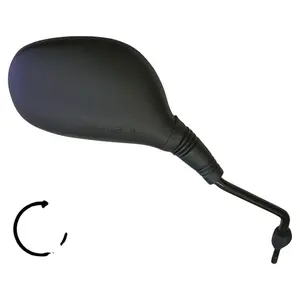 Espejo retrovisor derecho de moto BCR Piaggio Mp3 125/250/300/400/500cc image-0