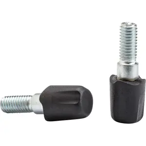 Hiking pole tip Black Diamond Rubber Tech Tips (x2) image-0