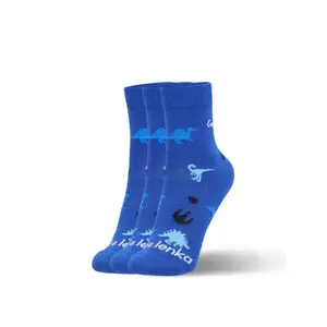 Children's socks Be Lenka Dino Crew (x3) image-0