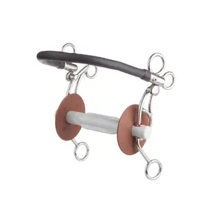 American horse bit with butterfly bridle Beris Tandem Prime image-0