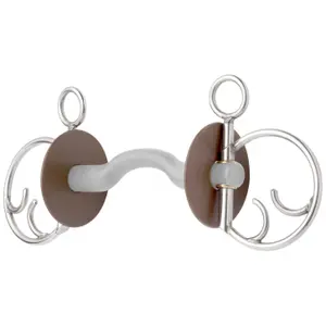 Baucher-Gebiss für Pferde mit weicher Stange Beris image-0