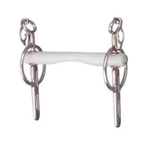 Gebiss Liverpool court pour cheval avec barre de confort fine Beris image-0