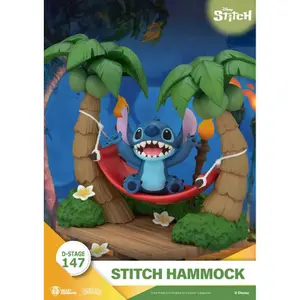 Figurindiorama Beast Kingdom Toys Lilo & Stitch D-Stage Hammock image-1