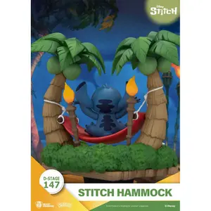 Figurindiorama Beast Kingdom Toys Lilo & Stitch D-Stage Hammock image-5