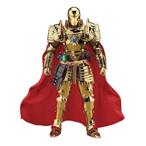 Figurine medieval knight iron man gold Beast Kingdom Toys Marvel image-0