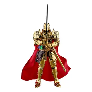 Figurine medieval knight iron man gold Beast Kingdom Toys Marvel image-2
