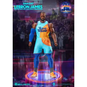 Figurine Beast Kingdom Toys Space Jam: A New Legacy Dynamic Action Heroes 1/9 LeBron James image-0