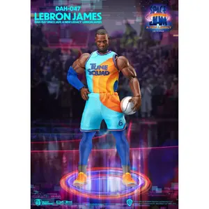 Figurine Beast Kingdom Toys Space Jam: A New Legacy Dynamic Action Heroes 1/9 LeBron James image-1