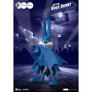 Estatueta de colecionador Beast Kingdom Toys Warner Brothers Dynamic Action Heroes 100th Anniversary of Warner Bros. Studios Bugs Bunny Batman Ver. image-1