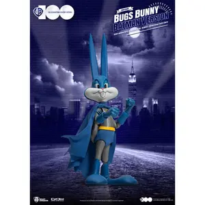 Estatueta de colecionador Beast Kingdom Toys Warner Brothers Dynamic Action Heroes 100th Anniversary of Warner Bros. Studios Bugs Bunny Batman Ver. image-2