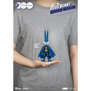Estatueta de colecionador Beast Kingdom Toys Warner Brothers Dynamic Action Heroes 100th Anniversary of Warner Bros. Studios Bugs Bunny Batman Ver. image-6