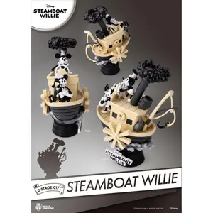 Figurine Beast Kingdom Toys Steamboat Willie Diorama D-Stage Mickey & Minnie image-2