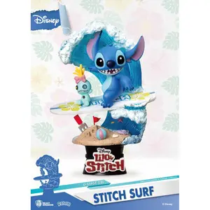 Figurine Beast Kingdom Toys Disney D-Stage Stitch Surf