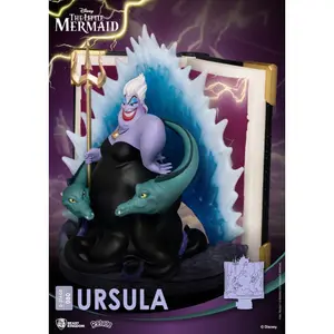 Disney diorama pvc figure Beast Kingdom Toys D-Stage Story Book Series Ursula New Version image-6