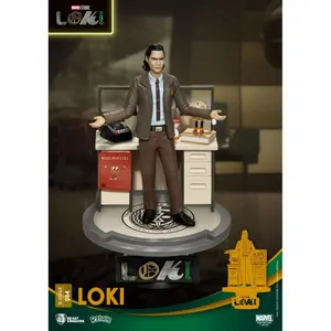 Pvc figurine Beast Kingdom Toys Loki diorama D-Stage image-0