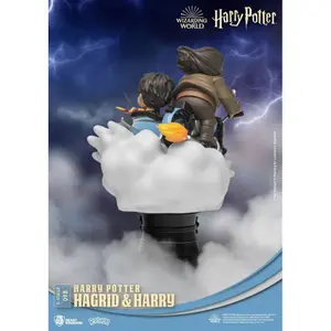 Diorama new version Beast Kingdom Toys PVC D-Stage Hagrid & Harry Potter image-2