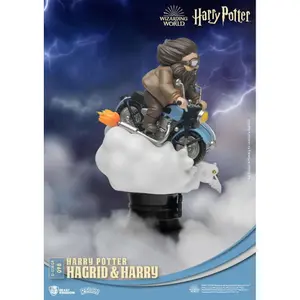 Diorama new version Beast Kingdom Toys PVC D-Stage Hagrid & Harry Potter image-3