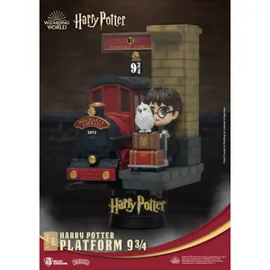 Diorama Beast Kingdom Toys Harry Potter PVC D-Stage Platform 9 3/4 image-0