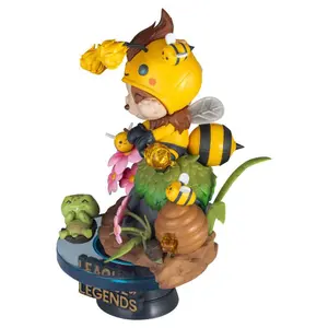 Figurine aus pvc Beast Kingdom Toys League of Legends diorama D-Stage Beemo & BZZZiggs image-4