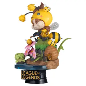 Figurine aus pvc Beast Kingdom Toys League of Legends diorama D-Stage Beemo & BZZZiggs image-2