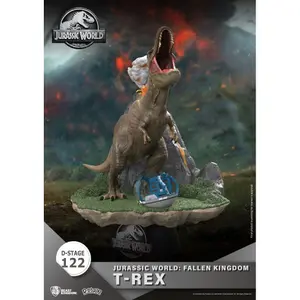 Figurine Beast Kingdom Toys Jurassic World: Fallen Kingdom D-Stage Diorama T-Rex image-1