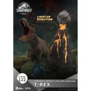 Figurine Beast Kingdom Toys Jurassic World: Fallen Kingdom D-Stage Diorama T-Rex image-3