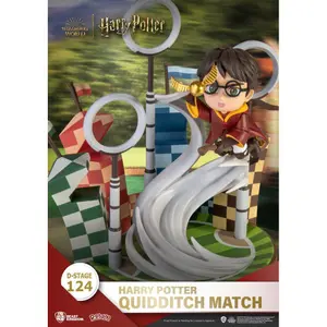 Diorama Beast Kingdom Toys Harry Potter PVC D-Stage Quidditch Match image-4
